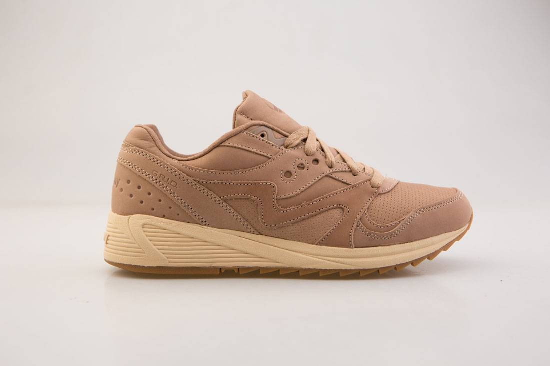 Saucony Men Grid 8000 CL - Veg Tan (brown / tan)
