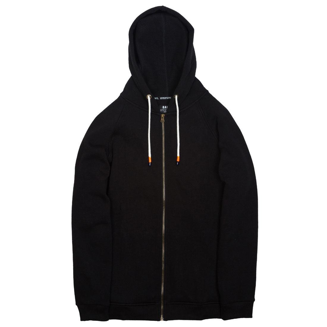 BAIT Men Zip Up Hoody (black)