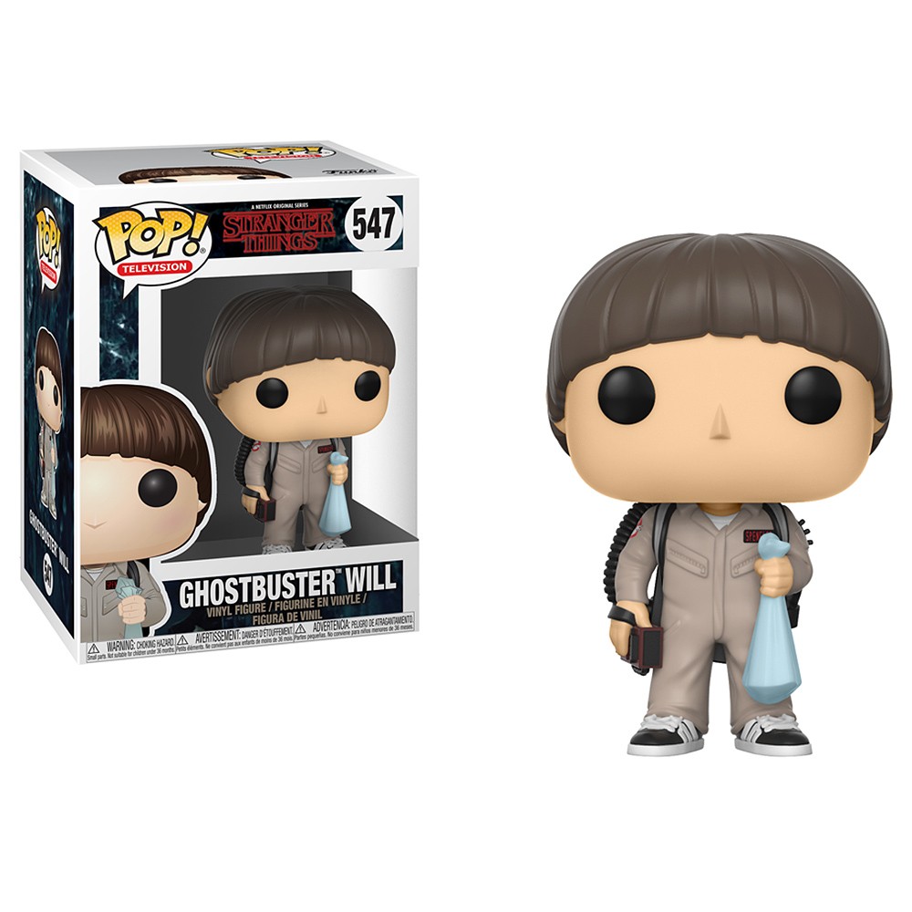 Funko POP Television Stranger Things S3 - Will Ghostbusters (tan)