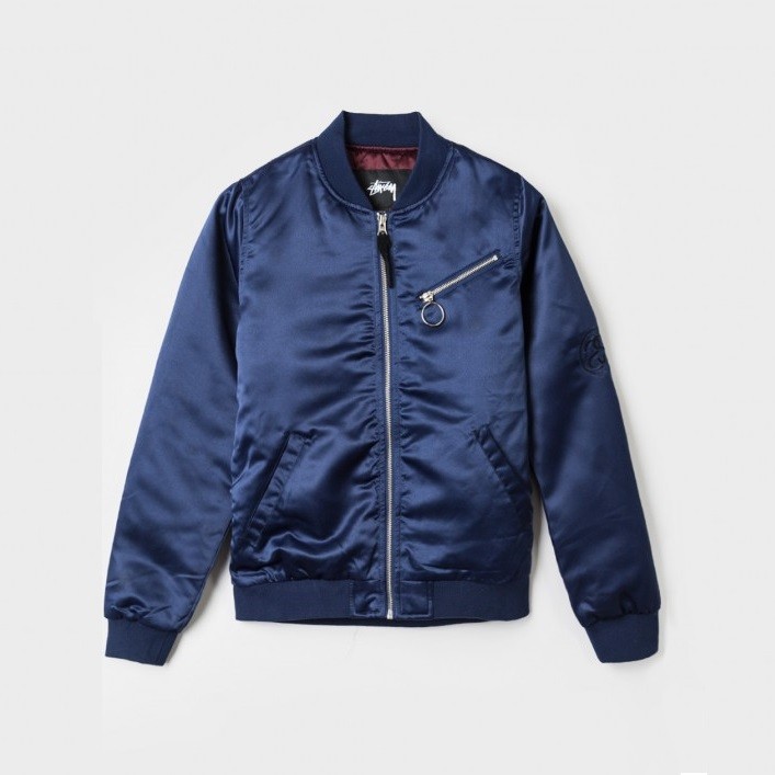 Stussy Women Jodie Bomber Jacket (navy)
