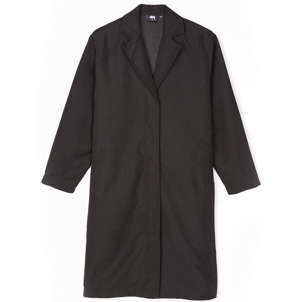 Stussy Women Pico Car Coat (black)