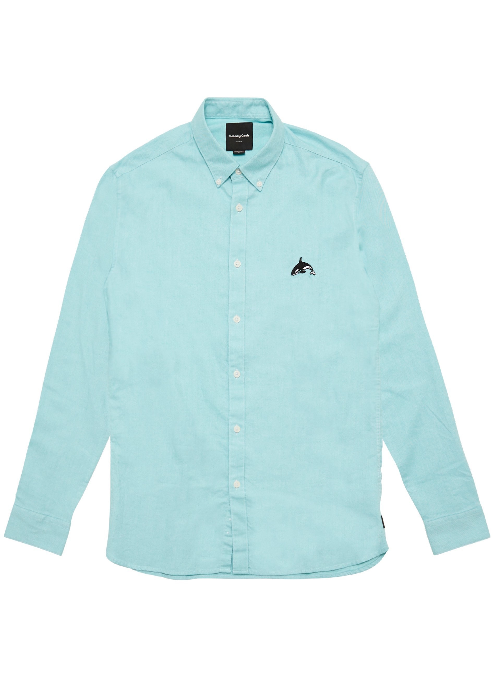 Barney Cools Men Excursion Long Sleeve Shirt (blue / ocean)