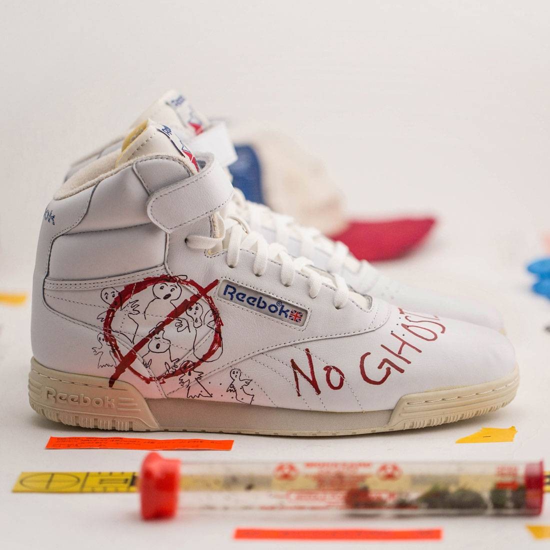 BAIT Exclusive x Stranger Things x Ghostbusters x Reebok Ex-O-Fit Vintage Men Size 4