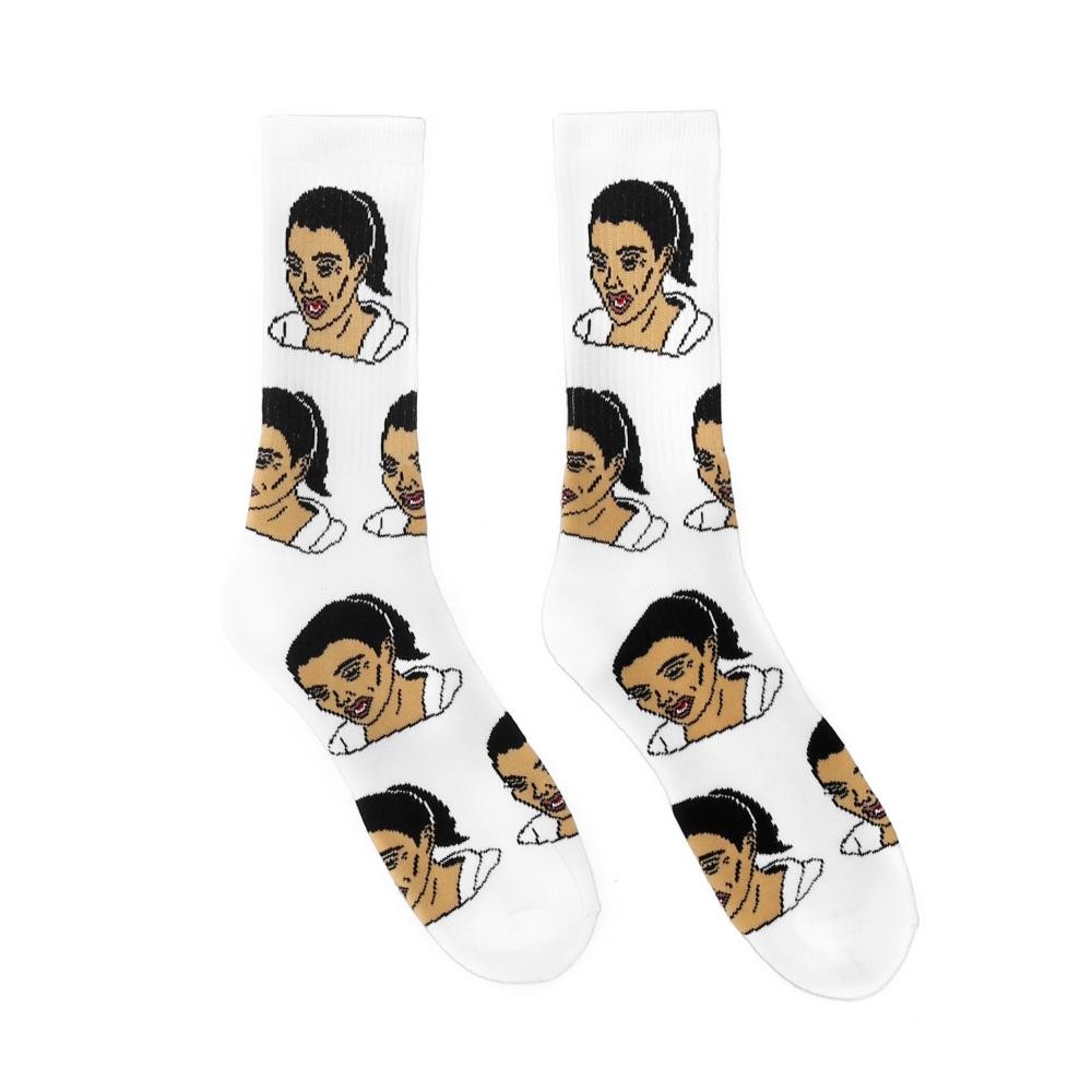 40s and Shorties Men Kim Socks (white)