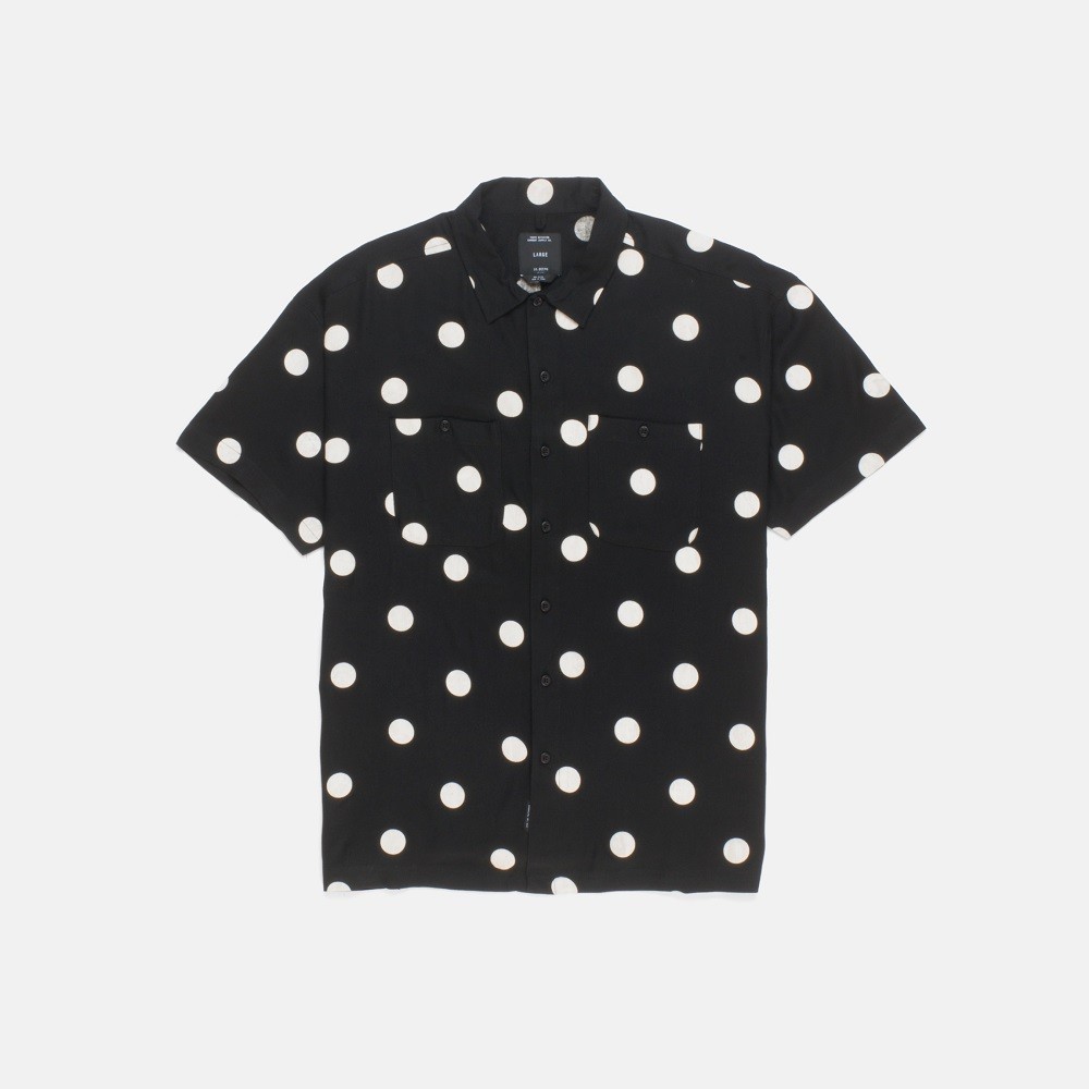 10 Deep Men Ginza Button Up (black / white)