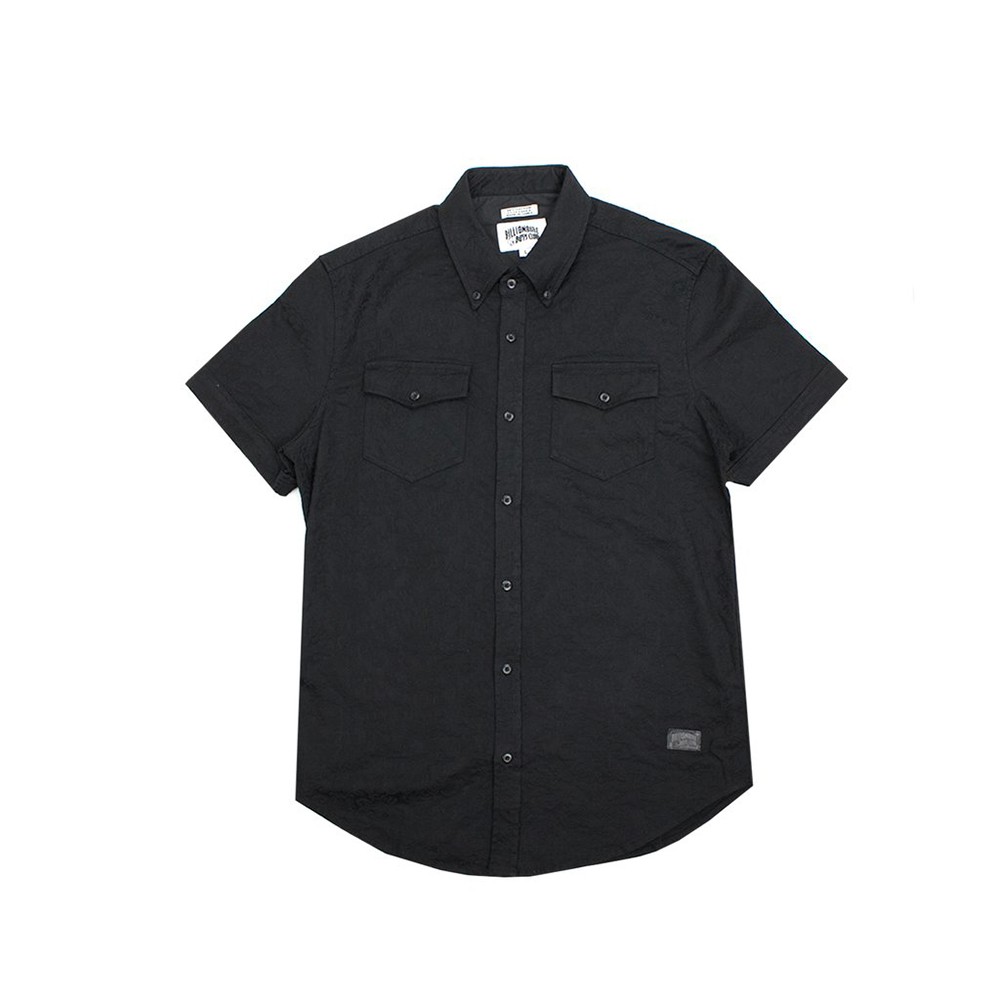 Billionaire Boys Club Men Black Gardens Woven Shirt (black)