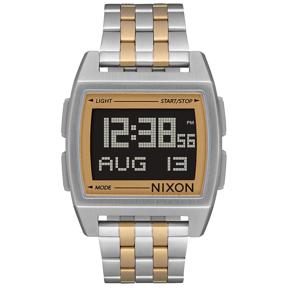 Nixon Base Watch (silver / light gold)