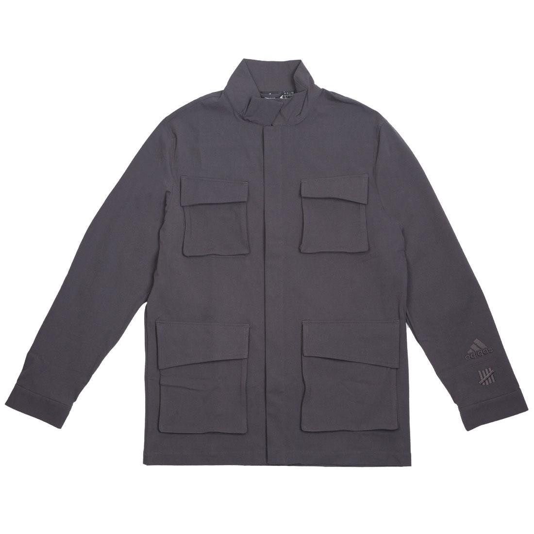 Adidas x Undefeated Men BDU Shirt (black / utility black / antique metallic silver)