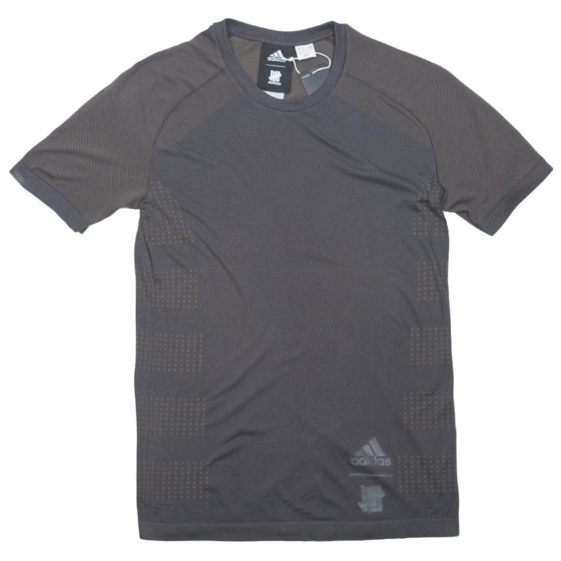Adidas x Undefeated Men Primeknit LTD Tee (black / utility black / cinder)