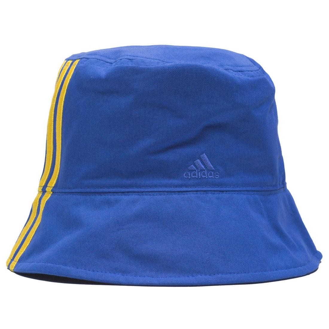 Adidas Consortium x Engineered Garments Reversible Bucket Hat (blue / bold blue)
