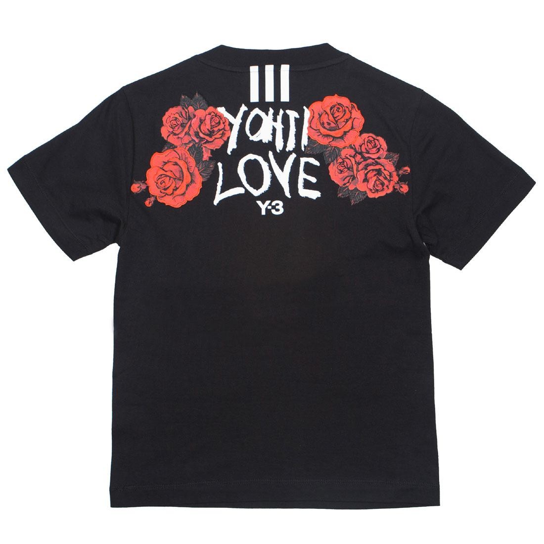 Adidas Y-3 Women Yohji Love Tubular Short Sleeve Tee (black)