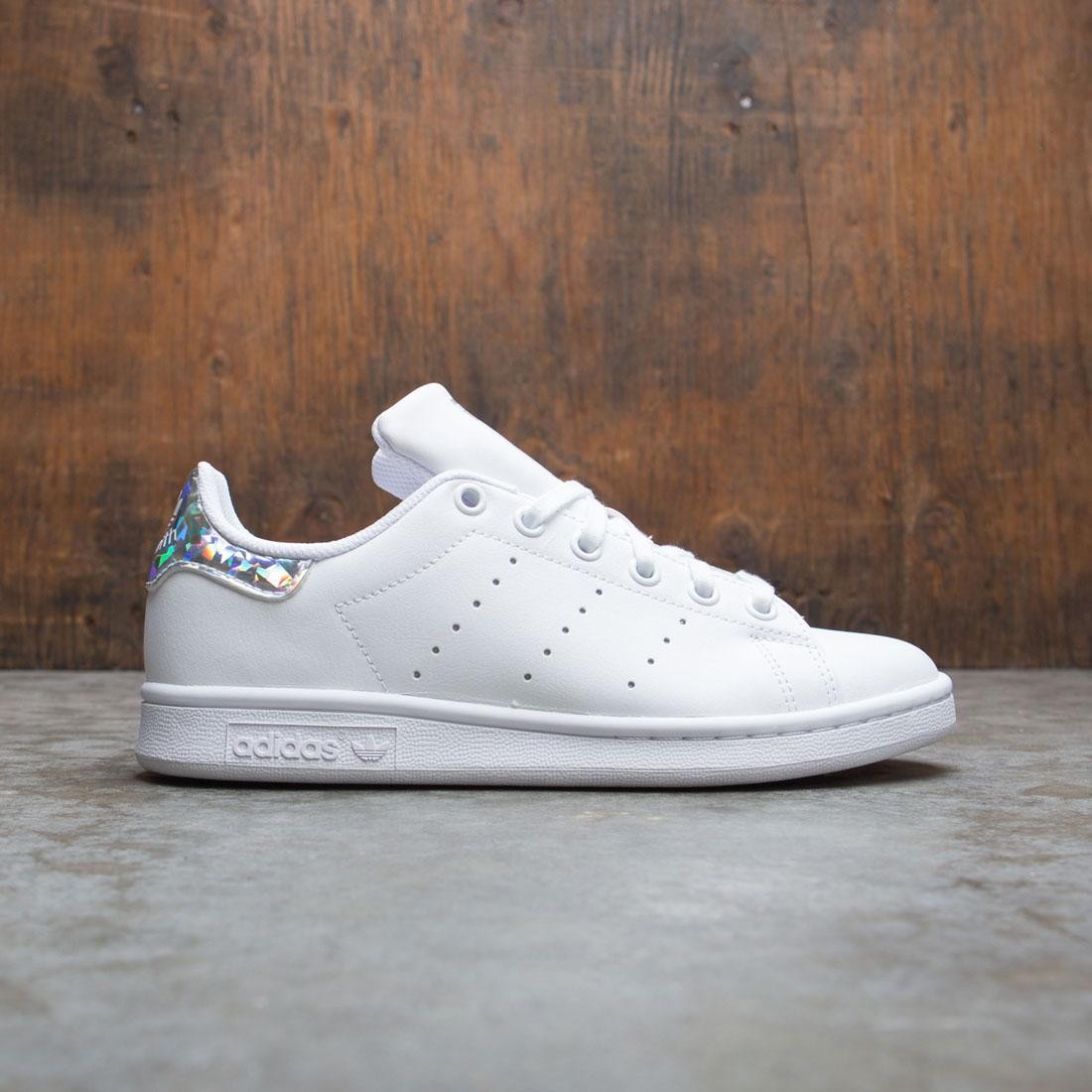 Adidas Big Kids Stan Smith J (white / footwear white / core black)