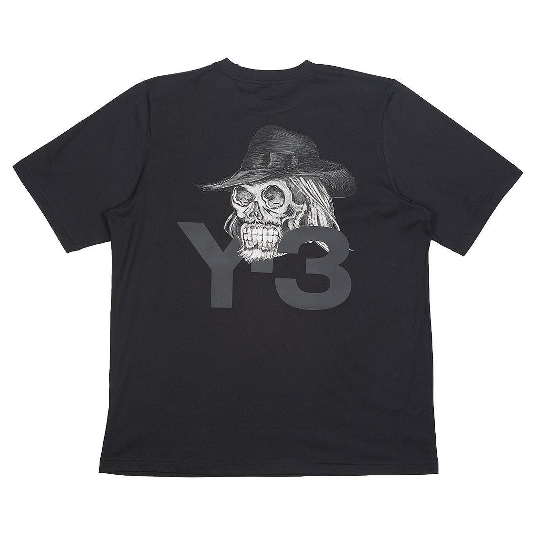 Adidas Y-3 Men Yohji Skull Short Sleeve Tee (black)