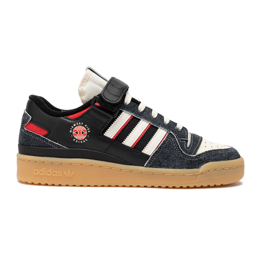 Adidas x Midwest Kids Men Forum 84 Low (black / off white / red)