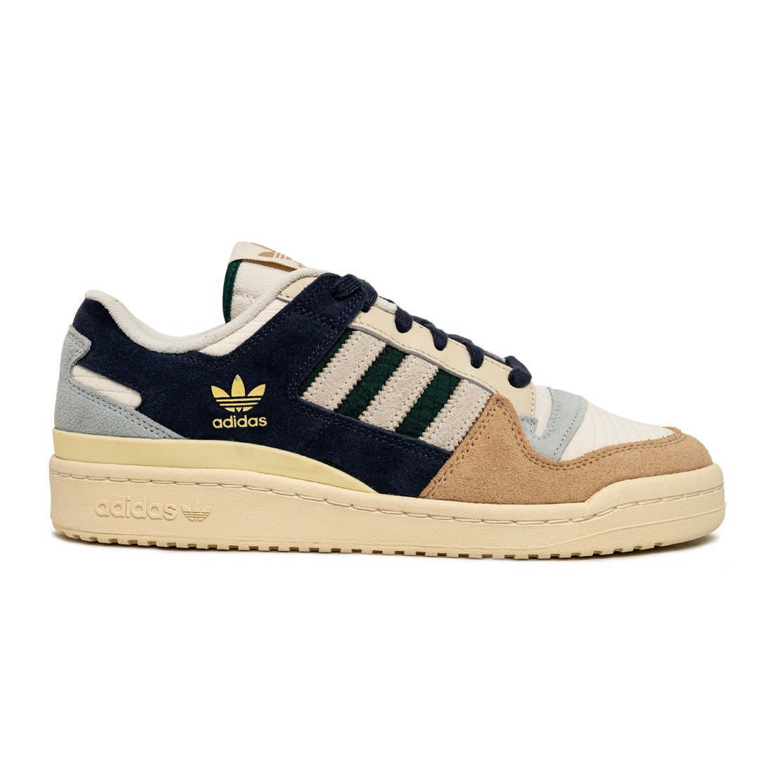Adidas Men Forum 84 Low CL (white / cloud white / collegiate green / magic beige)