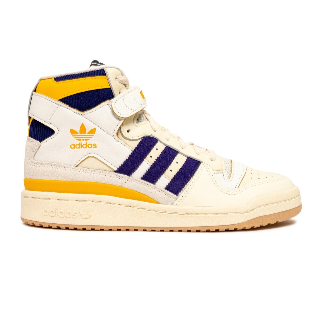 Adidas Men Forum 84 High (white / collegiate purple / collegiate gold)