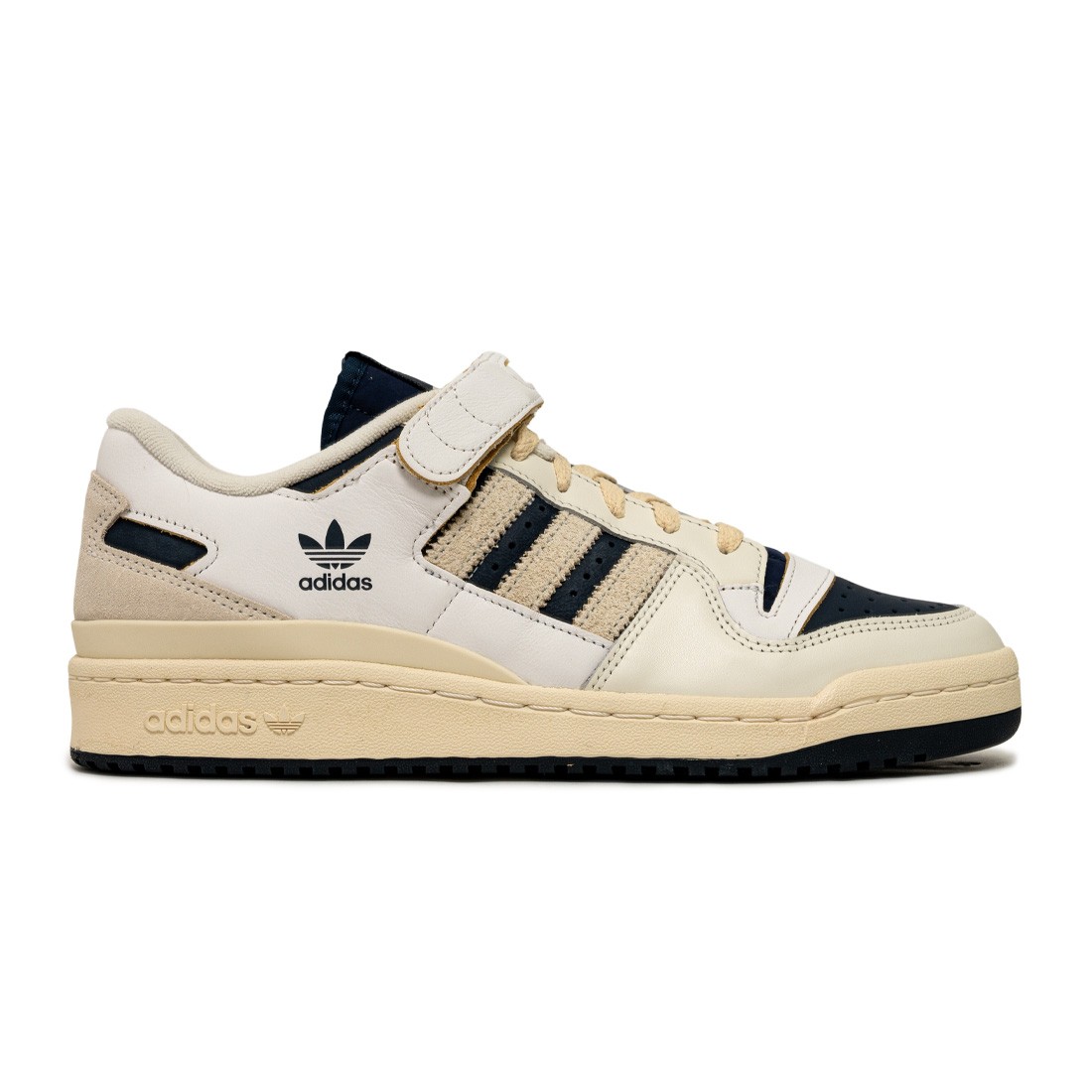 Adidas Men Forum 84 Low (white / off white / collegiate navy / cream white)