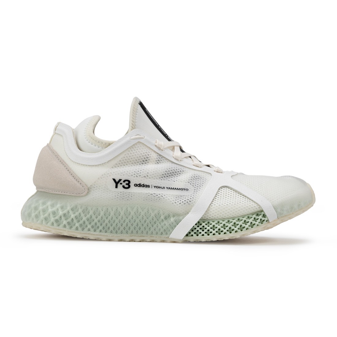 Adidas Y-3 Men Runner 4D IOW (white / off white / black)