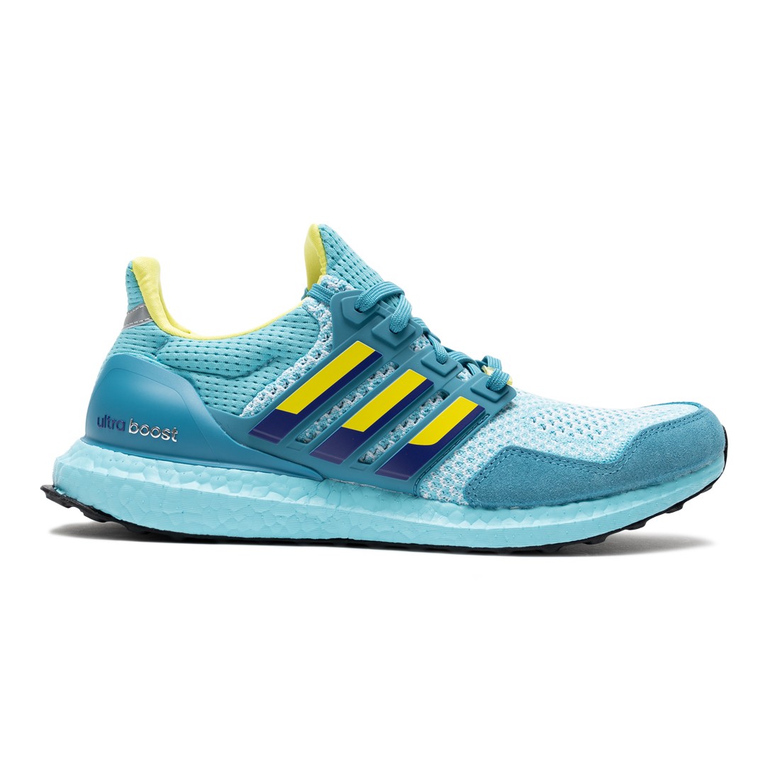 Adidas Men UltraBoost 1.0 DNA (blue / light aqua / shock yellow / unity purple)