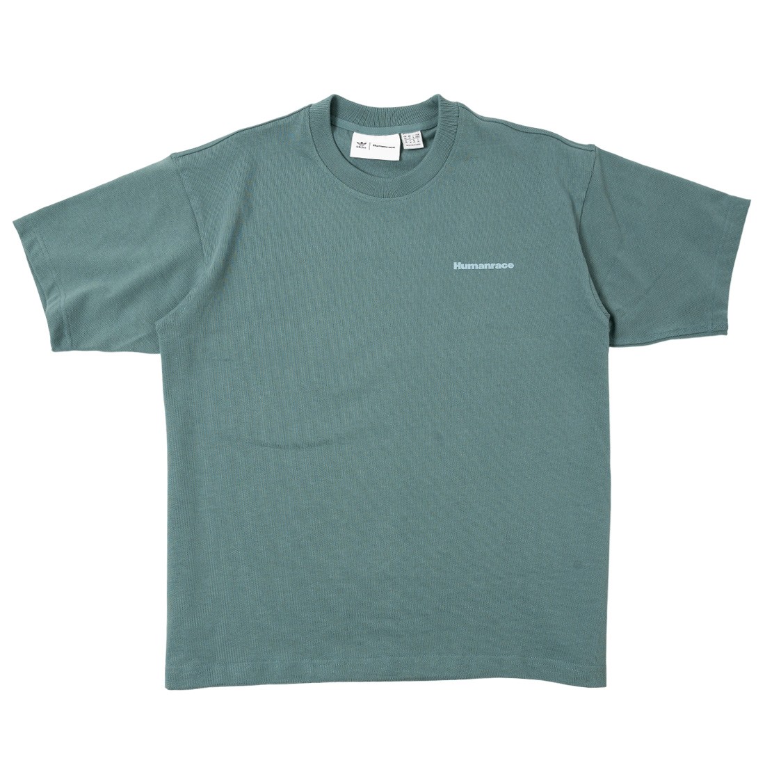 Adidas x Pharrell Williams Men Basics Tee (green / hazy emerald)