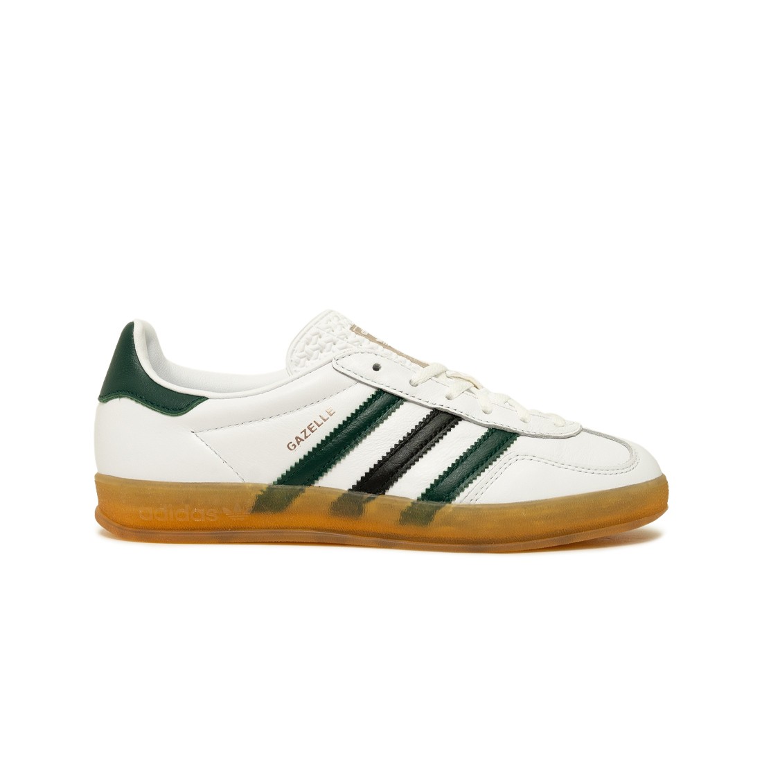 Adidas Women Gazelle Indoor (white / collegiate green / core black)