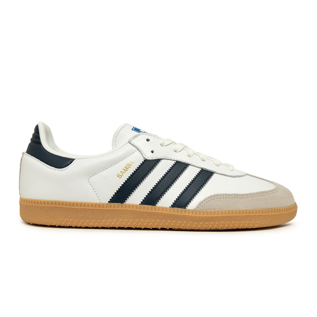 Adidas Men Samba OG (white / night indigo / gum 3)