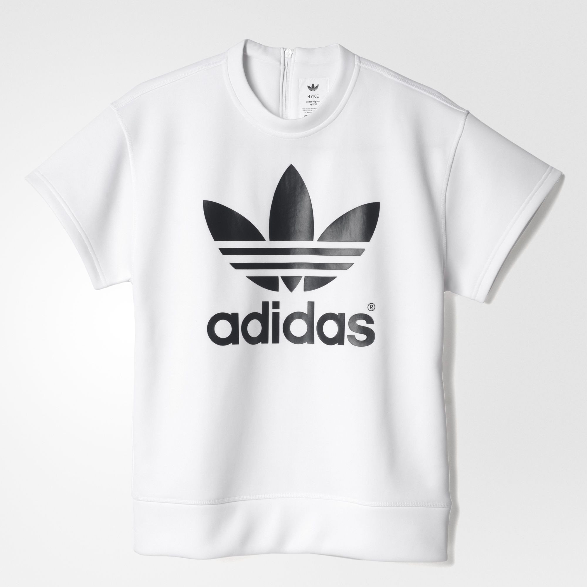 Adidas x HYKE Women HYKE Short Sleeve Sweatshirt (white)
