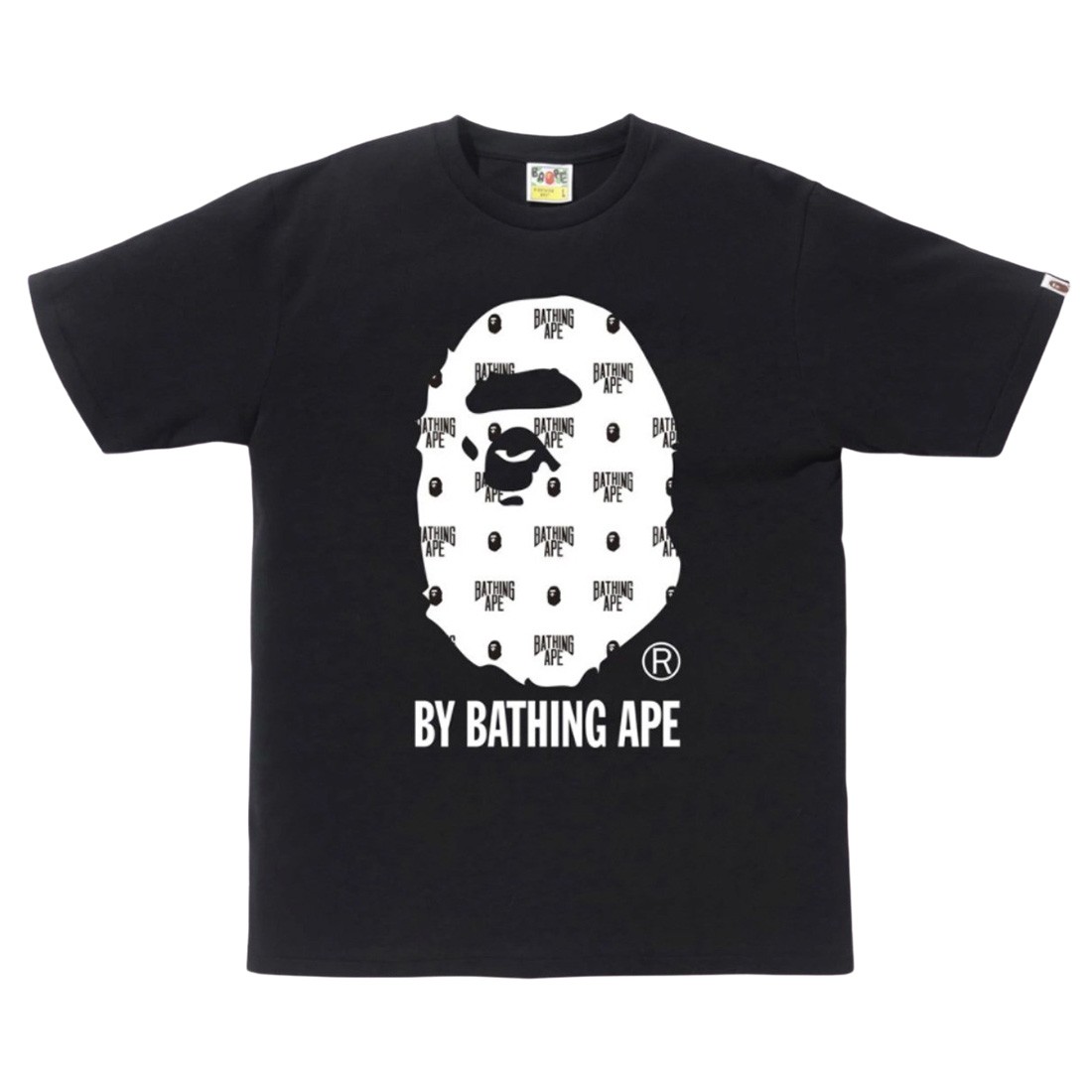 A Bathing Ape Men Monogram By Bathing Tee (black)