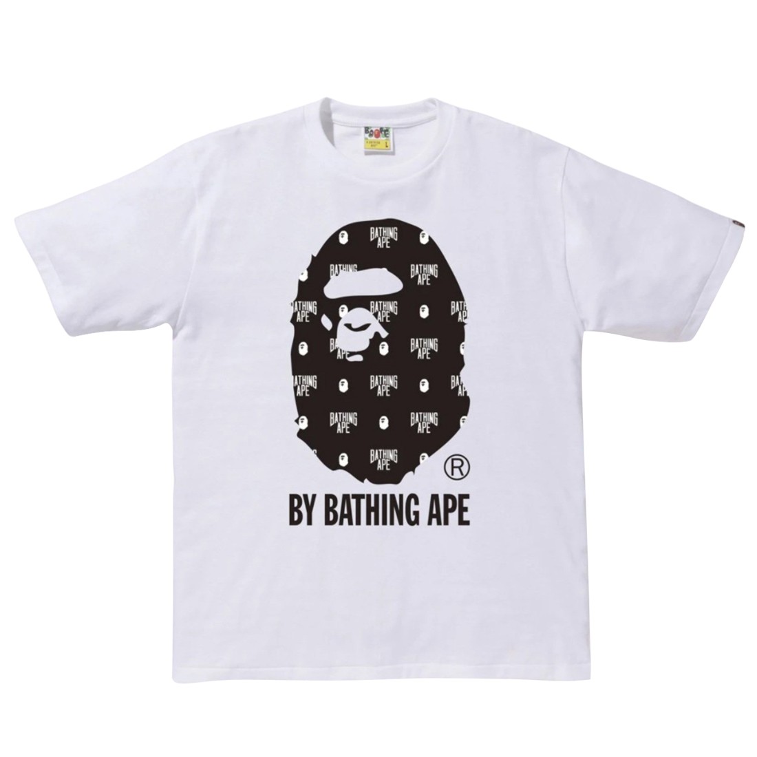 A Bathing Ape Men Monogram By Bathing Tee (white)