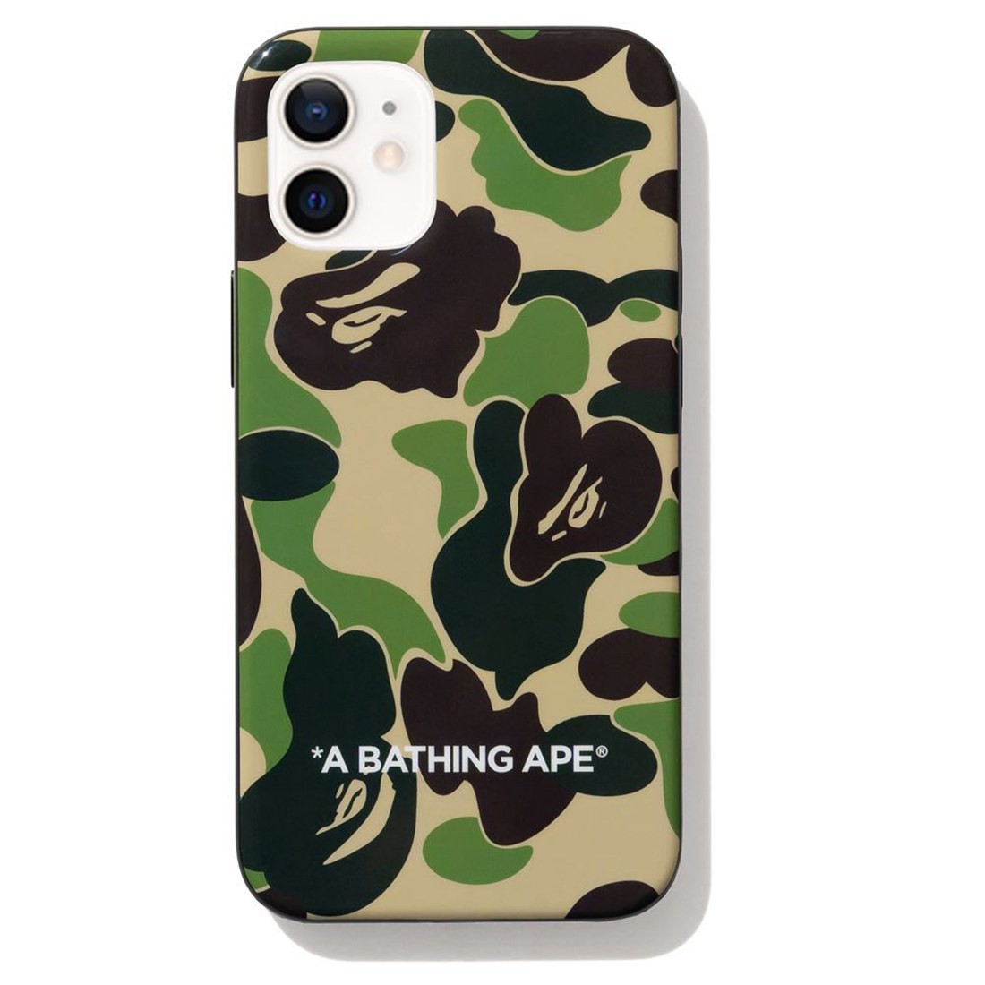 A Bathing Ape ABC Camo iPhone 12 Mini Case (green)