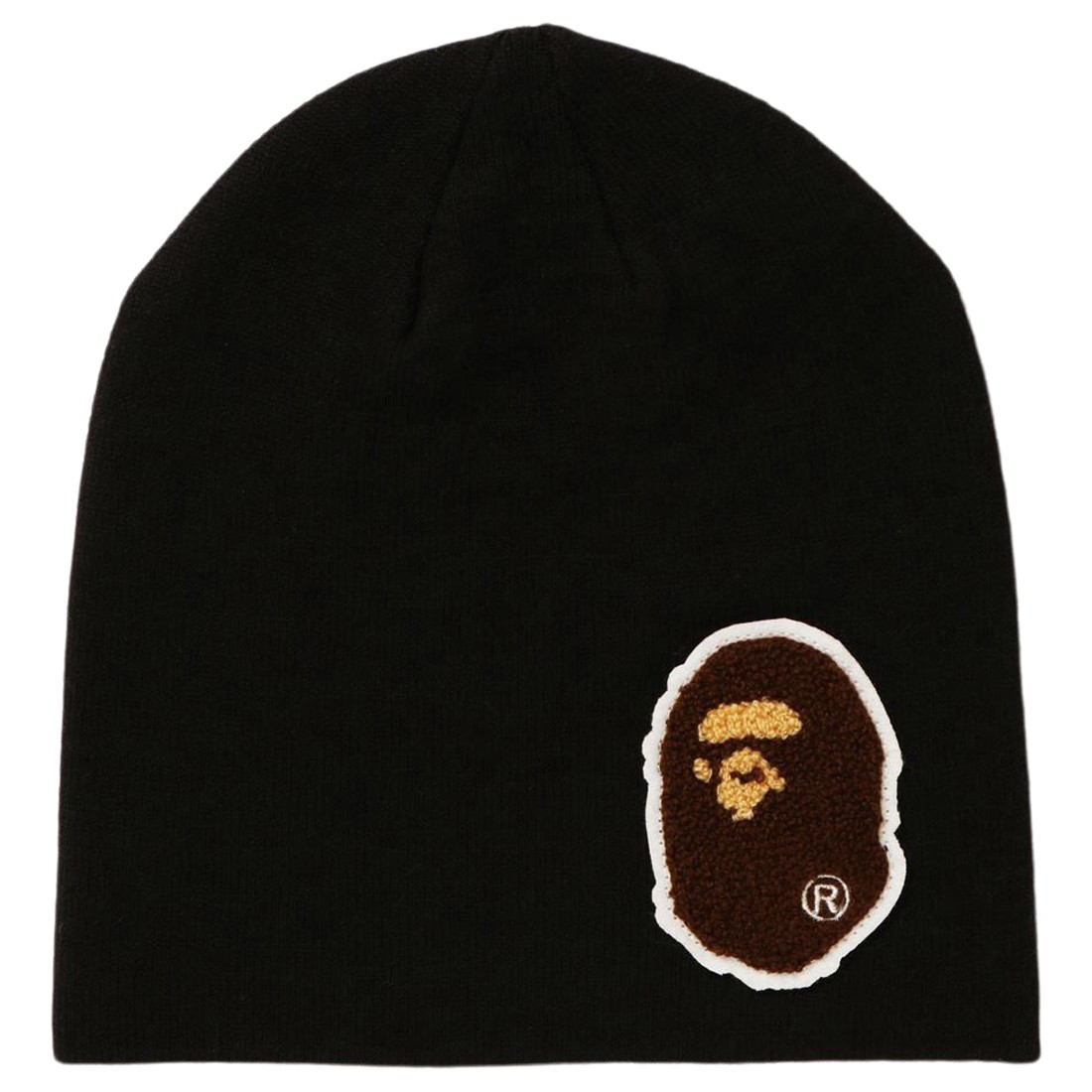 A Bathing Ape Big Ape Head Knit Cap (black)