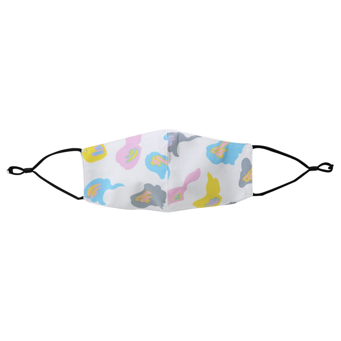 A Bathing Ape Def Camo Mask (white)