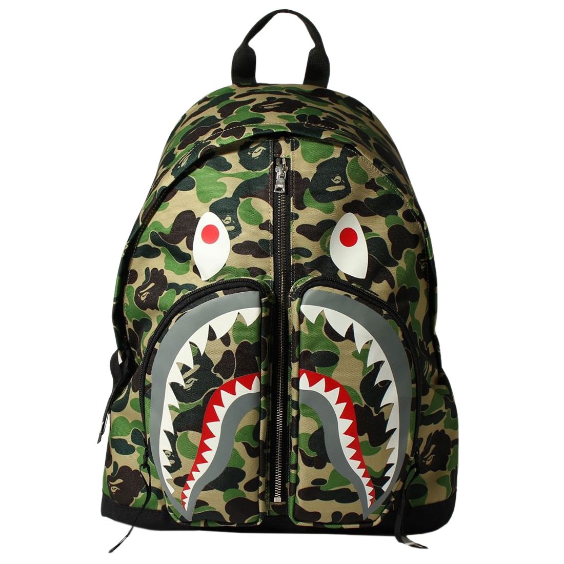 A Bathing Ape ABC Camo Shark Daypack (green)