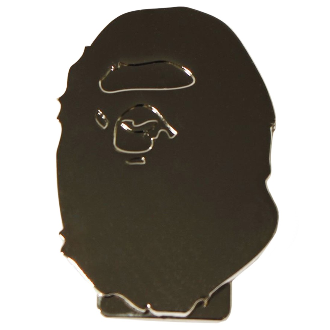 A Bathing Ape Ape Head Money Clip (silver)