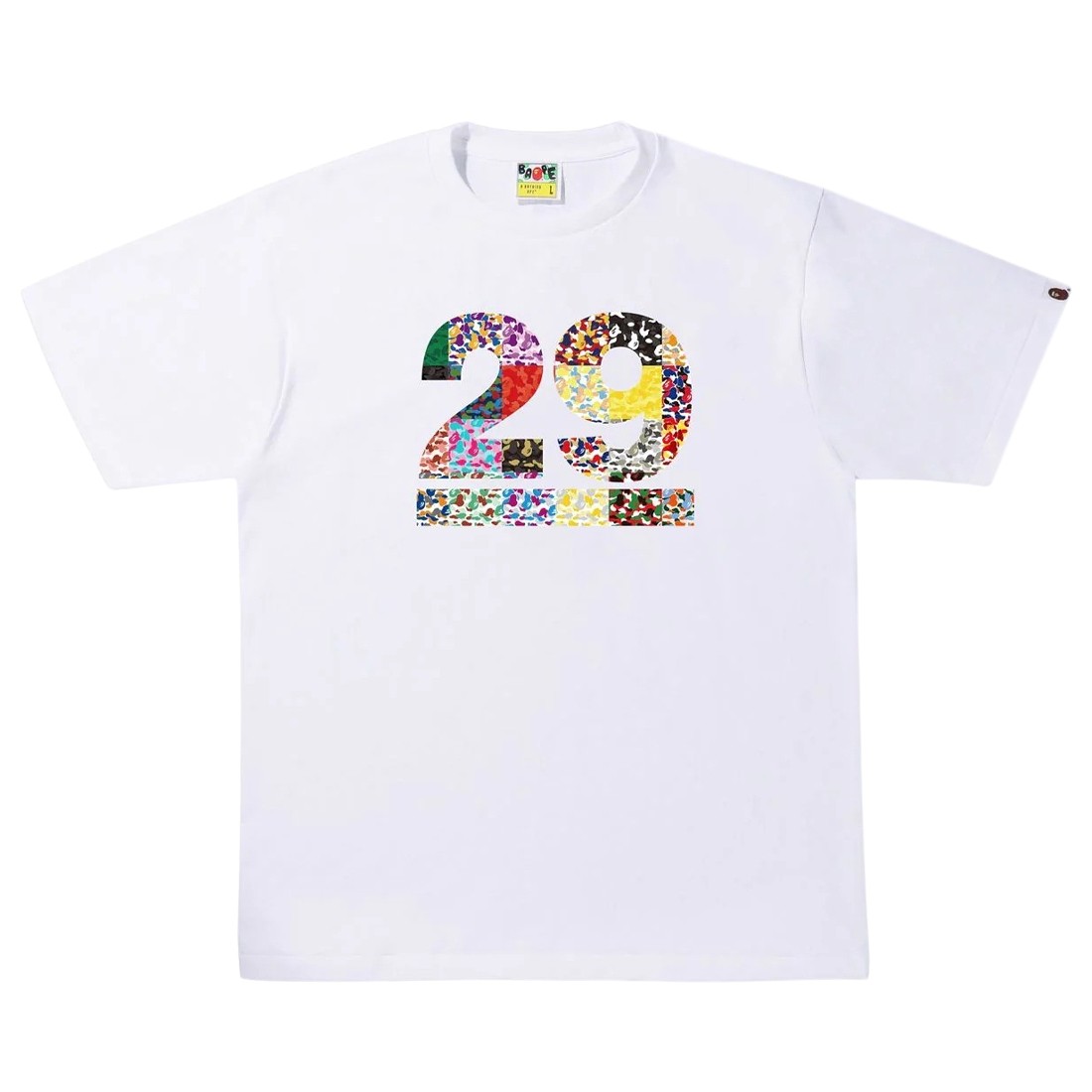 A Bathing Ape Men 29th Anniversary Tee (white)