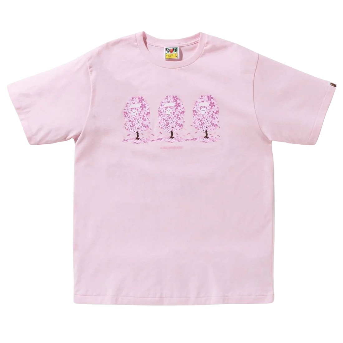 A Bathing Ape Men Sakura Tee (pink)