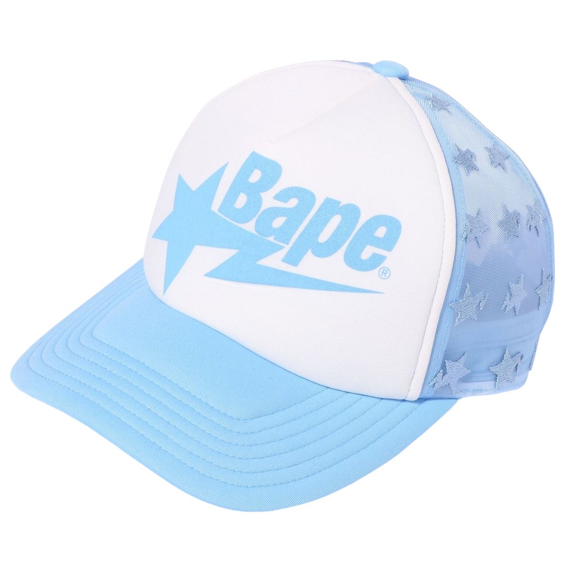 A Bathing Ape Bape Sta Mesh Cap (blue / sax)