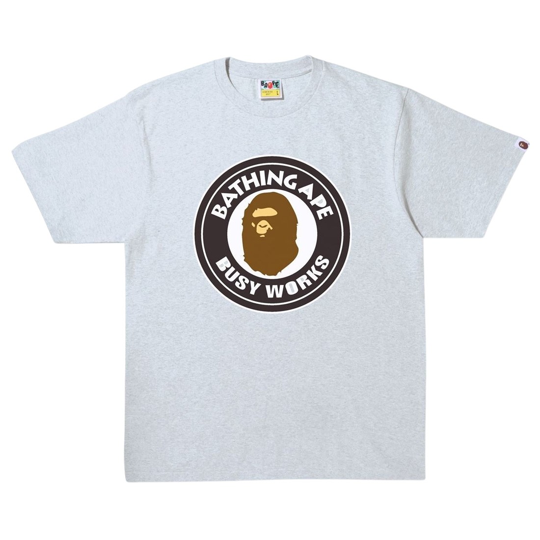 A Bathing Ape Men Busy Works Tee (gray)