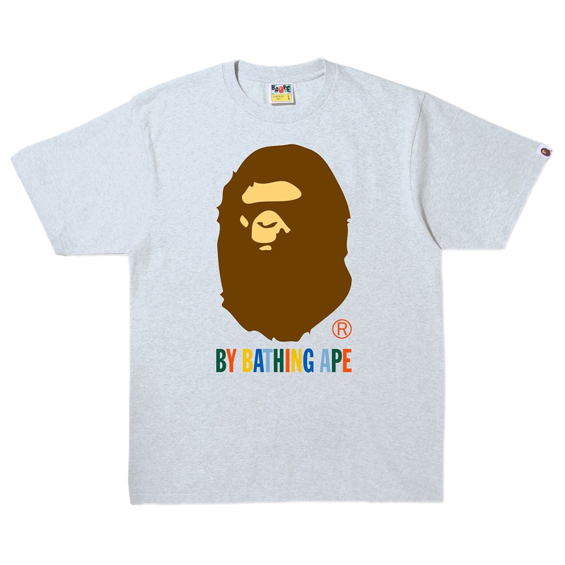 A Bathing Ape Men Colors By Bathing Ape Tee (gray)