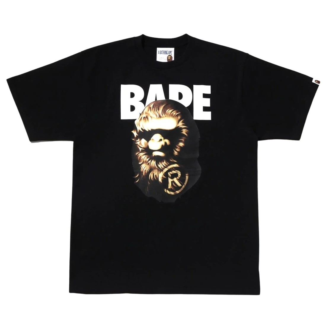 A Bathing Ape Men Ape Head Tee (black)