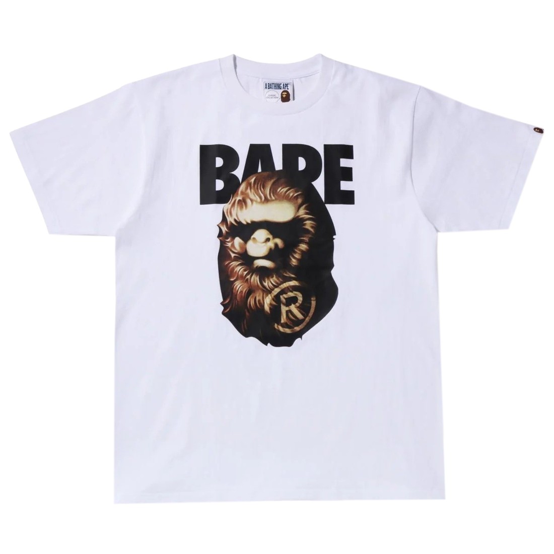 A Bathing Ape Men Ape Head Tee (white)