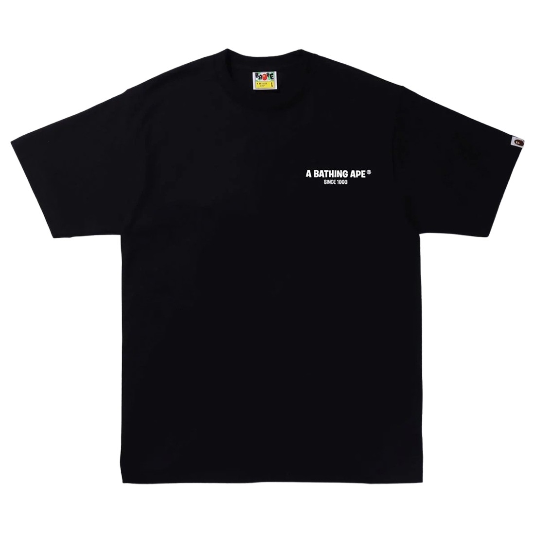A Bathing Ape Men Bape Classic Logo #1 Tee (black)