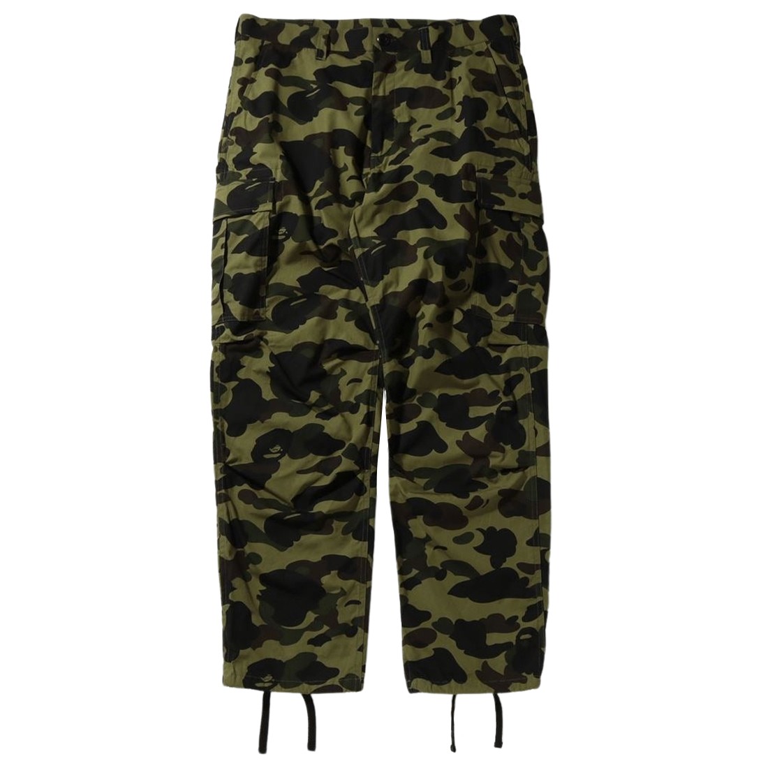A Bathing Ape Men 1st Camo Cargo Pants (green)