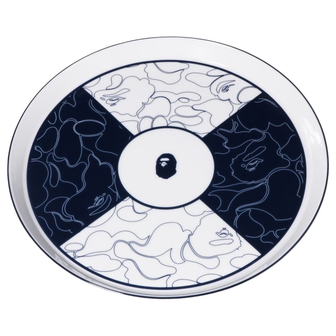 A Bathing Ape Solid Camo Dish (white)