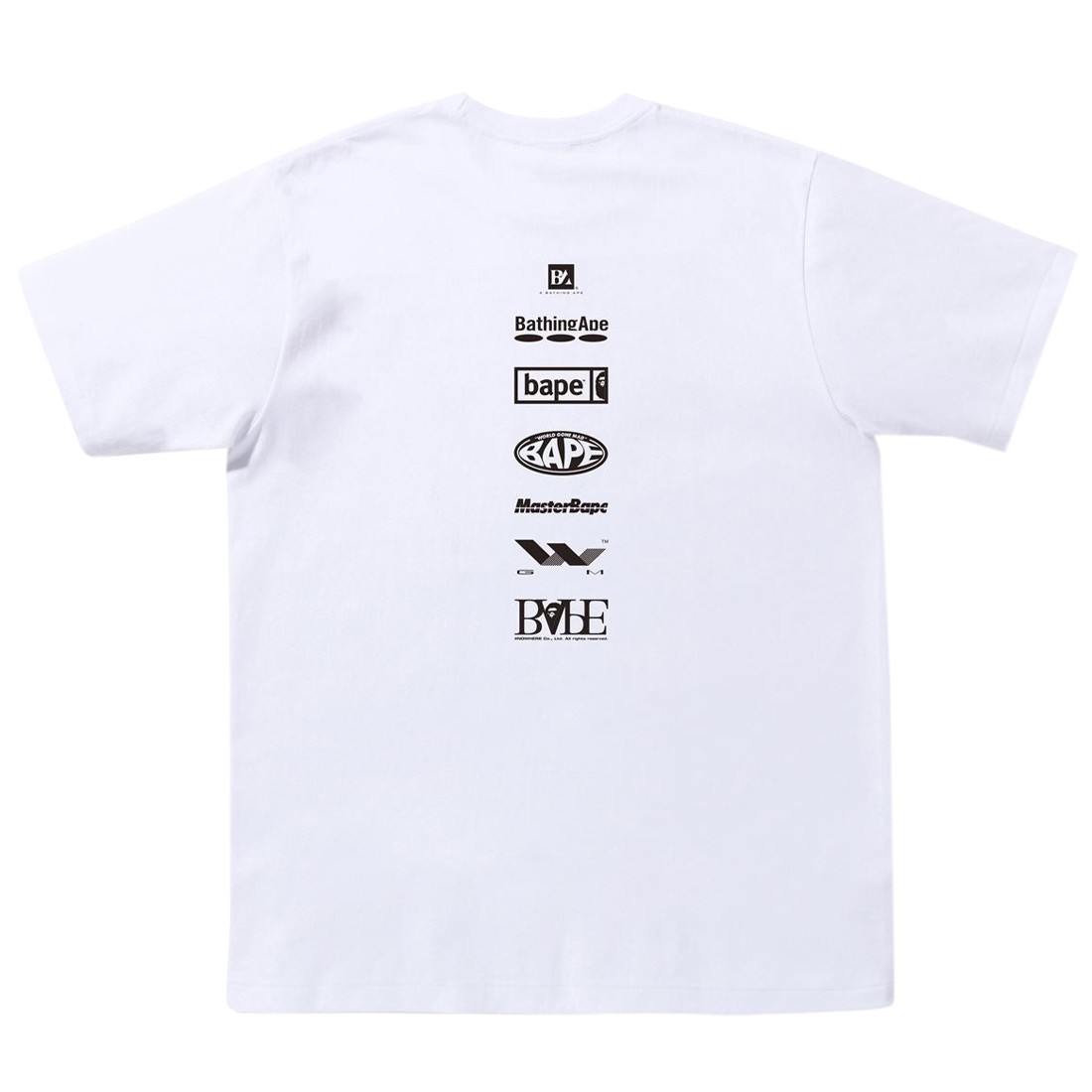 A Bathing Ape Men Soccer #2 Tee (white)