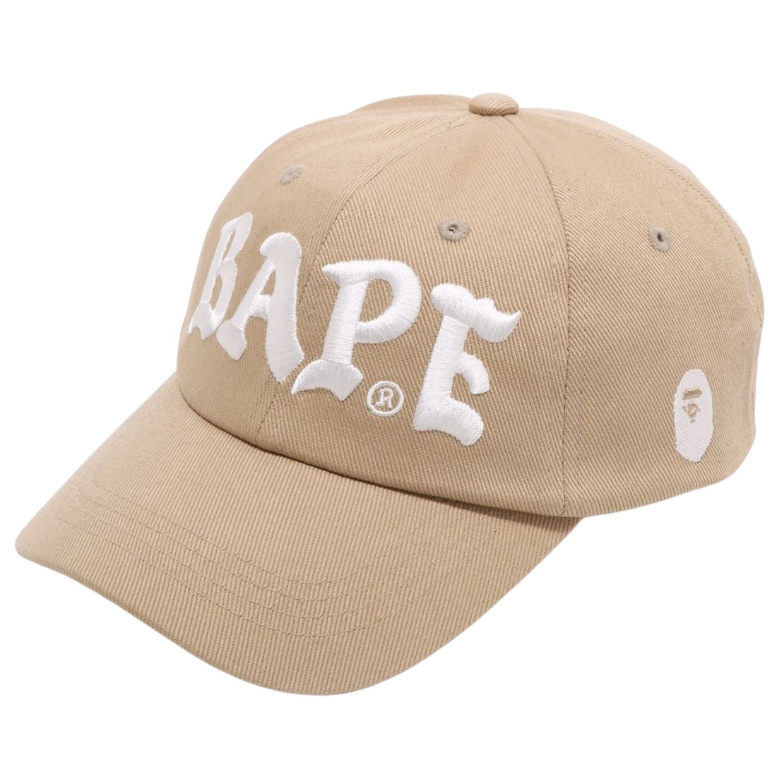 A Bathing Ape Bape Panel Cap (beige)
