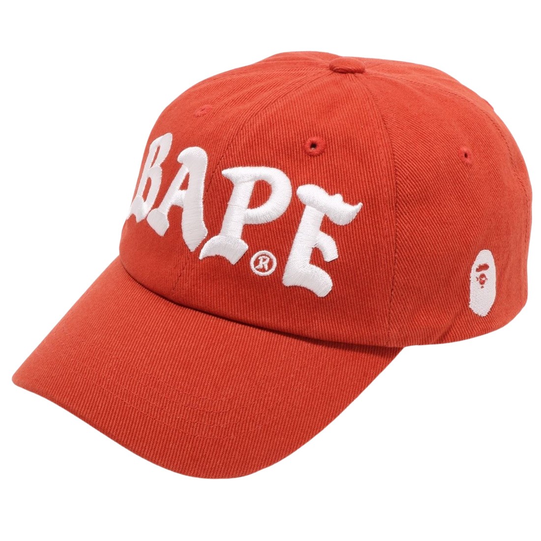 A Bathing Ape Bape Panel Cap (orange)
