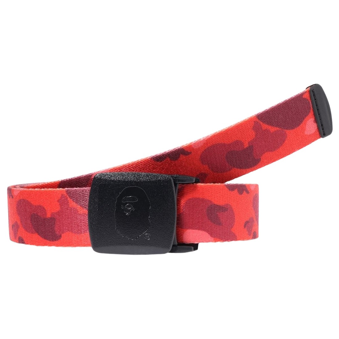 A Bathing Ape Color Camo GI Belt (red)