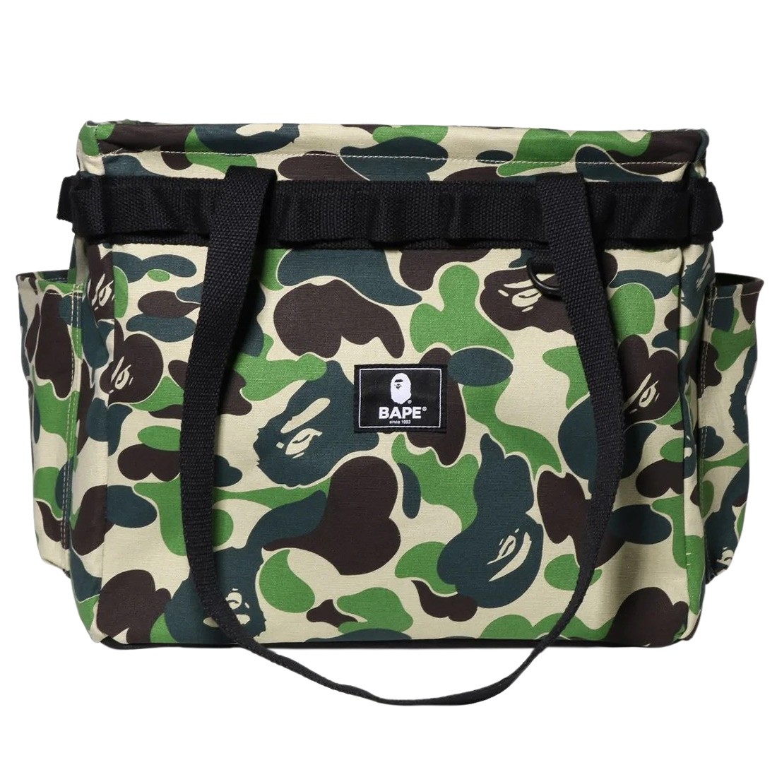 A Bathing Ape ABC Camo Bape Container Bag (green)