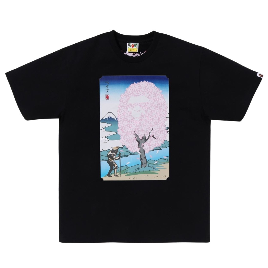 A Bathing Ape Men Sakura Tee (black)